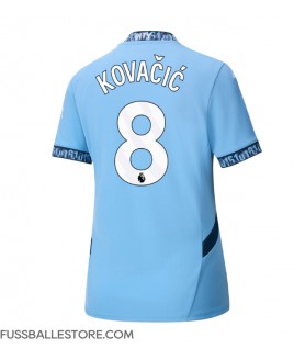 Günstige Manchester City Mateo Kovacic #8 Heimtrikot Damen 2024-25 Kurzarm